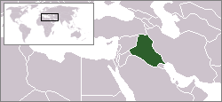 Karte Irak