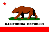 Landkarte Kalifornien Californien California