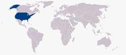 Karte USA